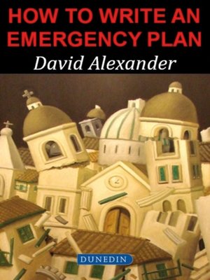 cover image of How to write an Emergency Plan